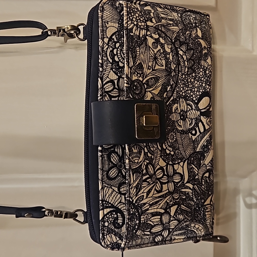 Sakroots Wallet Cell Phone Holder Crossbody Bag - Picture 3 of 13
